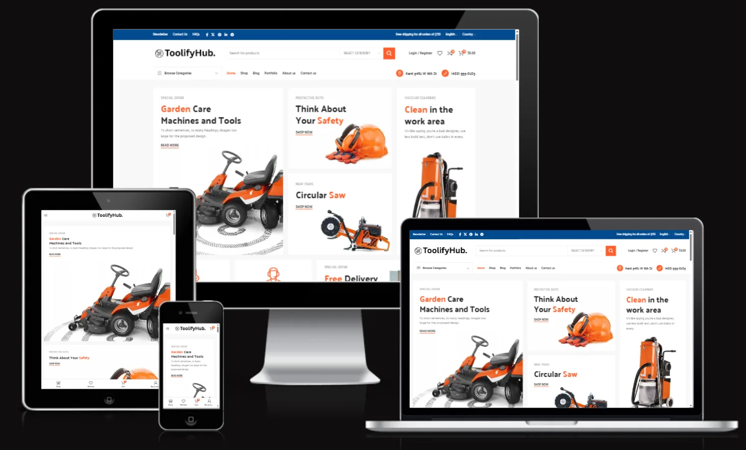 ToolifyHub - Ecommerce website